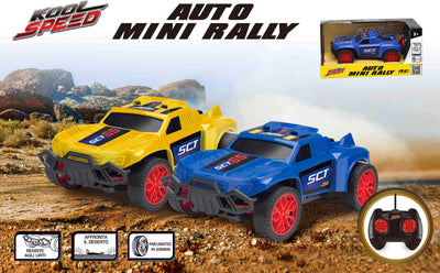 Auto-R/C-Mini-Rally-2-colori-assortiti-Kool-Speed