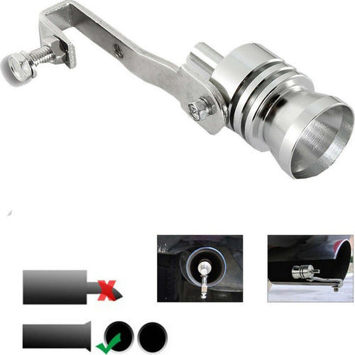 Auto Tuning Kit Effetto Turbo Fischio Marmitta Terminale Turbina Suono Auto e Moto/Moto accessori e componenti/Tubi e sistemi di scarico/Terminali di scarico Trade Shop italia - Napoli, Commerciovirtuoso.it