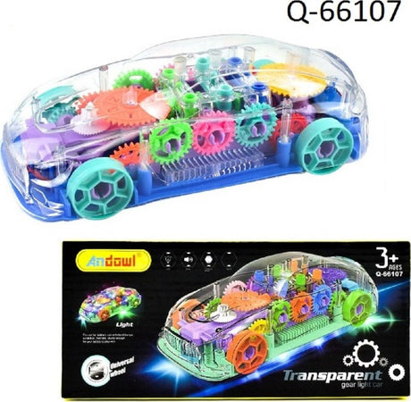 Auto Vettura Trasparente Con Ingranaggi A Vista Luce Illuminazione A Led Q-66107 Giochi e giocattoli/Veicoli/Radiocomandati e telecomandati/Auto e camion/Auto Trade Shop italia - Napoli, Commerciovirtuoso.it