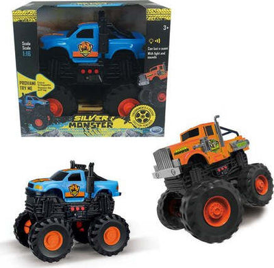 Automodello-Ods-41145-SILVER-WHEEL-Monster-Truck-a-frizione-1:16-Assor