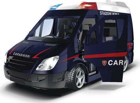 Automodello-Re.-El-Toys-0339-CARABINIERI-Unità-Mobile-1:20-con-luci-e