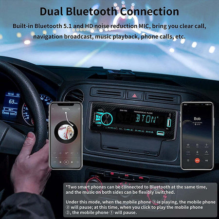 Autoradio Bluetooth 5.1 Vivavoce 1 Din Aux Mp3 2 Usb Am Fm Display Lcd 1801 24v Elettronica/Elettronica per veicoli/Elettronica per auto/Sistemi audio/Autoradio Trade Shop italia - Napoli, Commerciovirtuoso.it
