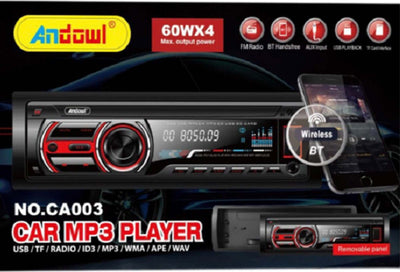 Autoradio Lettore Mp3 Ca003 Audio Per Auto Universale 1 Din Bluetooth Wireless Elettronica/Elettronica per veicoli/Elettronica per auto/Sistemi audio/Autoradio Trade Shop italia - Napoli, Commerciovirtuoso.it