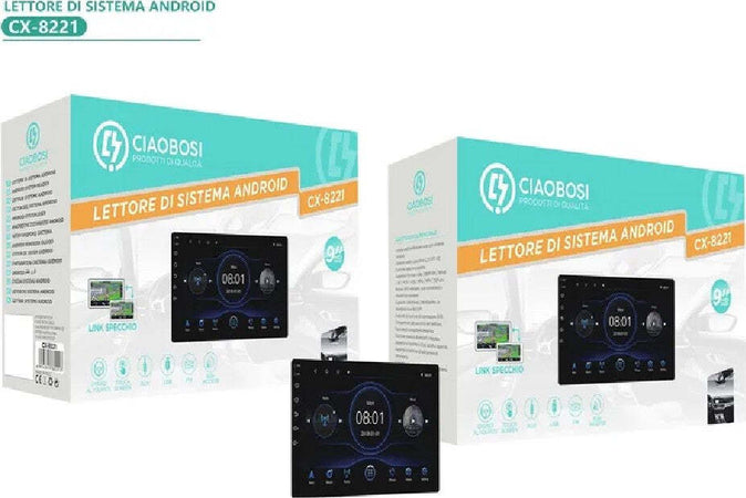 Autoradio Sintolettore Con Monitor 9? Hd Lettore Sistema Android 50wx4 Cx-8221 Elettronica/Elettronica per veicoli/Elettronica per auto/Sistemi audio/Autoradio Trade Shop italia - Napoli, Commerciovirtuoso.it