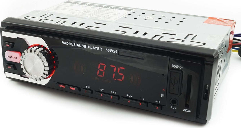 AUTORADIO STEREO AUTO CAMPER RADIO FM MP3 USB SLOT SD AUX 50Wx4 4104 Elettronica/Elettronica per veicoli/Elettronica per auto/Sistemi audio/Autoradio Trade Shop italia - Napoli, Commerciovirtuoso.it