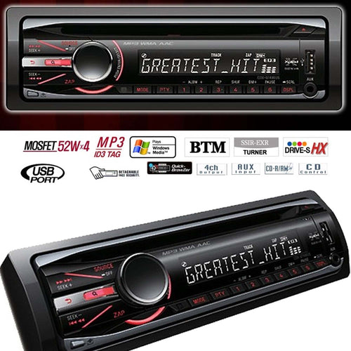 AUTORADIO STEREO FRONTALINO ESTRAIBILE FM MP3 USB SD CD DVD LCD 52WX4 ID3 TAG HX Elettronica/Elettronica per veicoli/Elettronica per auto/Sistemi audio/Autoradio Trade Shop italia - Napoli, Commerciovirtuoso.it