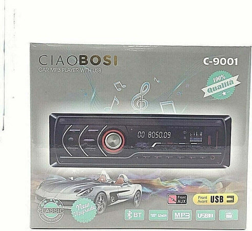 Autoradio Stereo Per Auto Lettore Mp3 Bluetooth Aux Usb Sd Telecomando Cx-9001 Elettronica/Elettronica per veicoli/Elettronica per auto/Sistemi audio/Autoradio Trade Shop italia - Napoli, Commerciovirtuoso.it