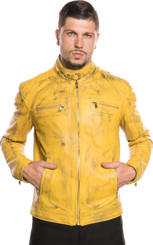 Avatar---Biker-Uomo-GialloTamponato-in-vera-pelle