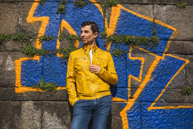 Avatar---Biker-Uomo-GialloTamponato-in-vera-pelle