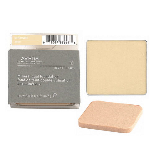 AVEDA mineral dual foundation #01 cream inner light 0.24 7gr