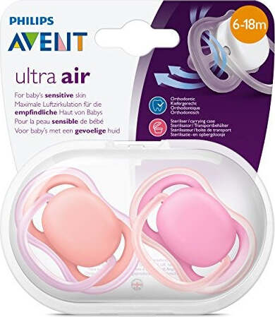 AVENT-2-SUCCHIETTI-ULTRA-AIR-6-18M-FEMMINA-ROSA
