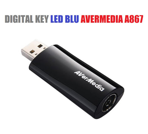 Digital Key Led Blu Digitale Terrestre DVB-T AVERMEDIA A867