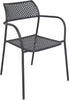 AVIIM---poltrona-da-giardino-impilabile-in-ferro-Antracite-Milani-Home