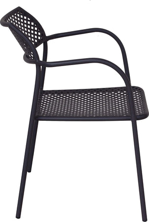 AVIIM---poltrona-da-giardino-impilabile-in-ferro-Antracite-Milani-Home