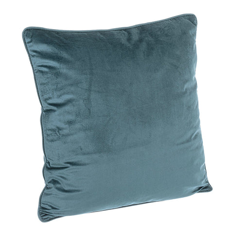 Cuscino Artemis in poliestere color Avio decorazione natalizia per sedie e poltrone