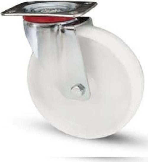 AVO---SUPPORTO-PIASTRA-GIREVOLE-CON-FORO-PASSANTE-E-RUOTA-IN-NYLON-DIAM.100X30-ART.-118BIS