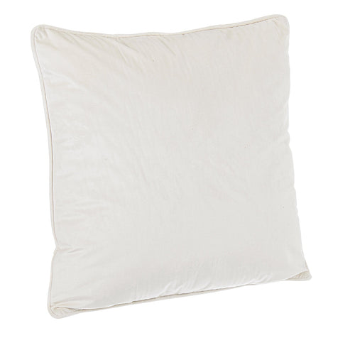 Cuscino Artemis in poliestere color Avorio decorazione natalizia per sedie e poltrone