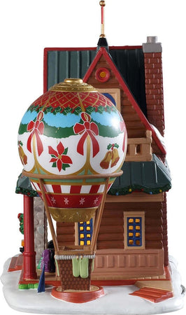 Avventura sulle montagne, edificio luminoso per villaggio di Natale in Porcellana‎ Casa e cucina/Decorazioni per interni/Addobbi e decorazioni per ricorrenze/Decorazioni natalizie/Oggettistica MagiediNatale.it - Altamura, Commerciovirtuoso.it