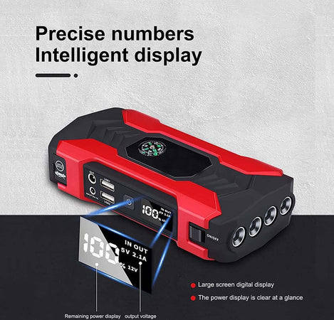 Avviamento Per Auto Multifunzionale Jump Batteria Esterna Torcia 15000ma Q-d1030 Auto e Moto/Accessori per auto/Accessori di emergenza/Avviatori di emergenza Trade Shop italia - Napoli, Commerciovirtuoso.it