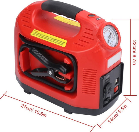 Avviatore Portatile Auto 750a 12v Compressore D'aria Inverter Porta Usb Luce Led Auto e Moto/Accessori per auto/Accessori di emergenza/Avviatori di emergenza Trade Shop italia - Napoli, Commerciovirtuoso.it