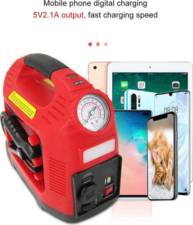 Avviatore Portatile Auto 750a 12v Compressore D'aria Inverter Porta Usb Luce Led Auto e Moto/Accessori per auto/Accessori di emergenza/Avviatori di emergenza Trade Shop italia - Napoli, Commerciovirtuoso.it