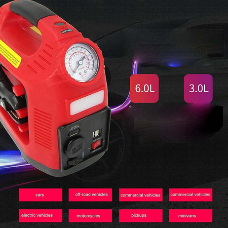 Avviatore Portatile Auto 750a 12v Compressore D'aria Inverter Porta Usb Luce Led Auto e Moto/Accessori per auto/Accessori di emergenza/Avviatori di emergenza Trade Shop italia - Napoli, Commerciovirtuoso.it
