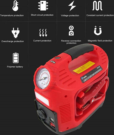 Avviatore Portatile Auto 750a 12v Compressore D'aria Inverter Porta Usb Luce Led Auto e Moto/Accessori per auto/Accessori di emergenza/Avviatori di emergenza Trade Shop italia - Napoli, Commerciovirtuoso.it