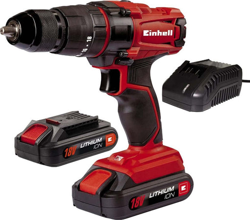 Avvitatore a percussione a batteria con tre funzioni mandrino autoserrante luce a led TC-CD 18-2 Li-i