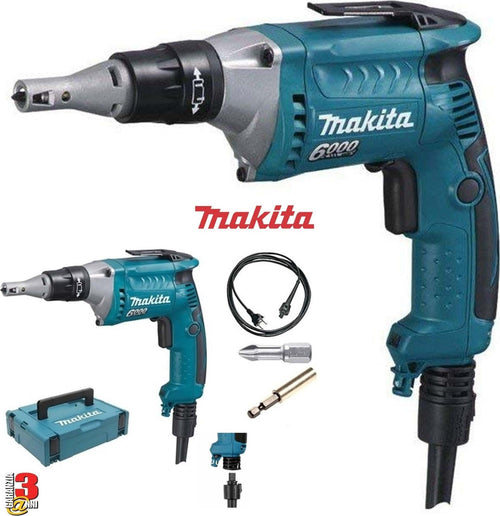 AVVITATORE REVERSIBILE PER VITI AUTOPERFORANTI CARTONGESSO MAKITA FS6300RXJ 570W Fai da te/Utensili elettrici e a mano/Utensili elettrici/Trapani/Trapani avvitatori Trade Shop italia - Napoli, Commerciovirtuoso.it