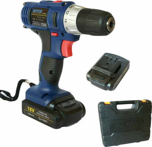 Avvitatore Trapano A Batteria 18v 2 Batterie Litio Ricaricabile In Valigetta Fai da te/Utensili elettrici e a mano/Utensili elettrici/Trapani/Trapani avvitatori Trade Shop italia - Napoli, Commerciovirtuoso.it