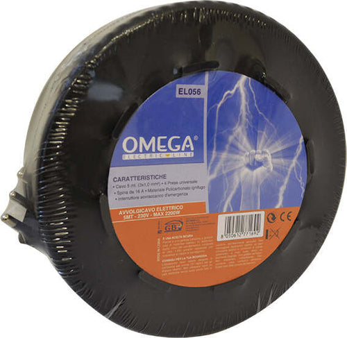 Avvolgicavo Professionale Da 5 Metri 4 Prese Universali P40 Bipasso/Schuko 10/16A 2P+T, Spina S17 16A 2P+T, Cavo 3Gx1.0Mm Fai da te/Materiale elettrico/Prolunghe Non solo alimenti - Albano Laziale, Commerciovirtuoso.it