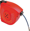 Avvolgitubo 15 mt tubo aria compressa automatico 30 bar con staffa orientabile da muro