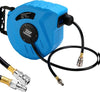Avvolgitubo-Aria-Compressa-Con-Tubo-15-Mt-Attacco-1/4-Fissaggio-A-Parete-Muro