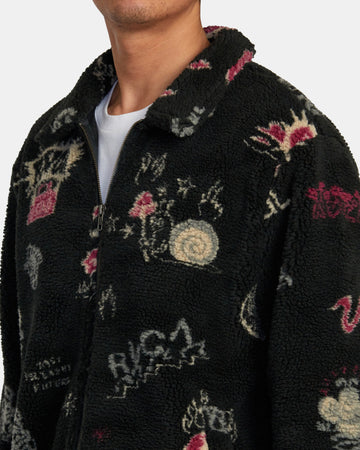 Felpa in Sherpa Rvca Groove