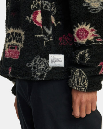 Felpa in Sherpa Rvca Groove