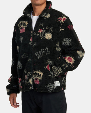 Felpa in Sherpa Rvca Groove