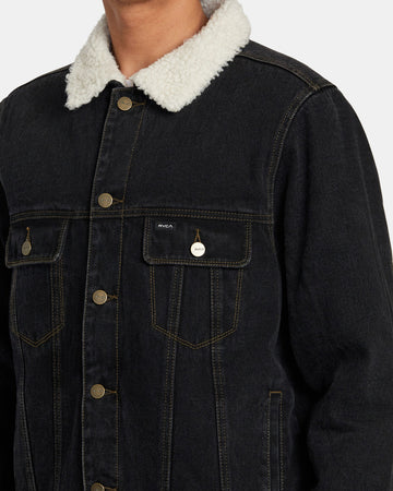 Giacca Denim Rvca Waylon