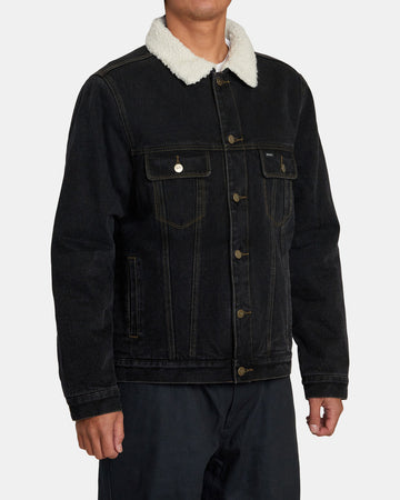 Giacca Denim Rvca Waylon