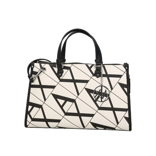 ARMANI EXCHANGE borsa a mano white & black art.XW000400