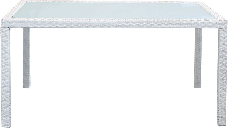 AXONA---set-tavolo-da-giardino-con-piano-in-vetro-150x90-compreso-di-4-poltrone-intreccio-in-rattan-sintetico-Bianco-Milani-Home