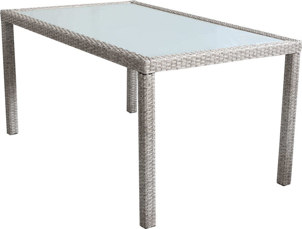 AXONA---set-tavolo-da-giardino-con-piano-in-vetro-150x90-compreso-di-6-poltrone-intreccio-in-rattan-sintetico-Grigio-Milani-Home
