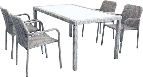 AXONA---set-tavolo-in-wicker-cm-150x90-con-4-sedute-Grigio-chiaro-Milani-Home