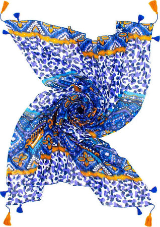 AYFEE-|-Foulard-pareo-stampa-etnica-animalier