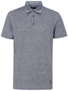 Corneliani Polo manica corta grigio da uomo