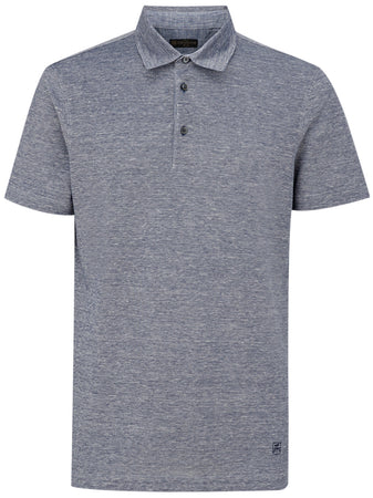 Corneliani Polo manica corta grigio da uomo