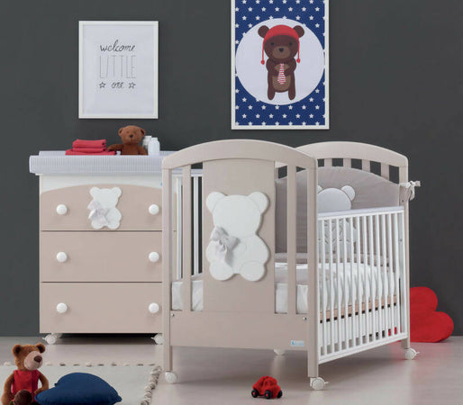Azzurra Design Lettino Neonati Funky + Fasciatoio Bagnetto Vaschetta Anatomica + Completo Lettino Piumone + Materasso In Omaggio Casa e cucina/Arredamento/Cameretta bambini/Lettini per neonati e bambini/Lettini con sbarre Mondo Bimbo - Bagnara Calabra, Commerciovirtuoso.it