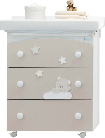 Azzurra Design Lettino Neonati Mars + Fasciatoio Bagnetto Vaschetta Anatomica + Completo Lettino Piumone + Lenzuolo + Materasso In Omaggio Casa e cucina/Arredamento/Cameretta bambini/Lettini per neonati e bambini/Lettini con sbarre Mondo Bimbo - Bagnara Calabra, Commerciovirtuoso.it