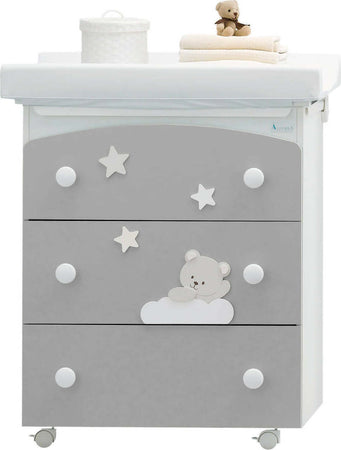 Azzurra Design Lettino Neonati Mars + Fasciatoio Bagnetto Vaschetta Anatomica + Completo Lettino Piumone + Lenzuolo + Materasso In Omaggio Casa e cucina/Arredamento/Cameretta bambini/Lettini per neonati e bambini/Lettini con sbarre Mondo Bimbo - Bagnara Calabra, Commerciovirtuoso.it