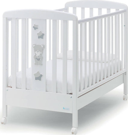 Azzurra Design Lettino Neonati Nice + Fasciatoio Bagnetto Vaschetta Anatomica + Completo Lettino Piumone + Lenzuolo + Materasso Casa e cucina/Arredamento/Cameretta bambini/Lettini per neonati e bambini/Lettini con sbarre Mondo Bimbo - Bagnara Calabra, Commerciovirtuoso.it