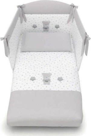 Azzurra Design Lettino Neonati Nice + Fasciatoio Bagnetto Vaschetta Anatomica + Completo Lettino Piumone + Lenzuolo + Materasso Casa e cucina/Arredamento/Cameretta bambini/Lettini per neonati e bambini/Lettini con sbarre Mondo Bimbo - Bagnara Calabra, Commerciovirtuoso.it